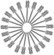 Beaupretty 20Pcs Nail Drill Bit Shank Sanding Bands for Electric Manicure Drill Lightweight Replacement Tool for Nail Salon Spa Home Use Compatible with Nail Drill