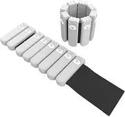 Adjustable Ankle Weights Set - 2X Leg Weights | Strap, Pilates Equipment, Fitness And Exercise Wrist For Walking, Ballet