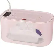 Travel Baby Wipe Warmer, Temperature Display, Wet Wipes Warmer Box, Heated Wipes Dispenser Baby Wipes, USB Charging Wipe Warmer, 23.2 X 18.3 X 15.6 Cm, for Kids