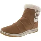 Cloudsteppers by Clarks Womens Breeze Cozy Tan Winter & Snow Boots BHFO 1674