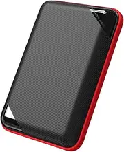 Silicon Power Armor A62 Game Drive 5TB USB 3.0 External Portable Hard Drive, Compatible with PS5 PS4 Xbox PC Mac Gaming Consoles, Military-Grade Shockproof Water-Resistant HDD - Red