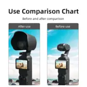 Lens Sun Hood Sunshade Parts for DJI OSMO POCKET 3 Stabilizer Camera Accessories