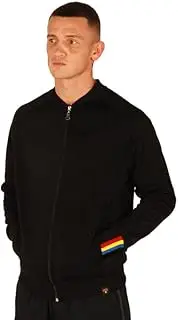 Kronk Full Zip Track Top with Gold One Colour Gloves Logo