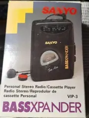 Sanyo radio/cassette player