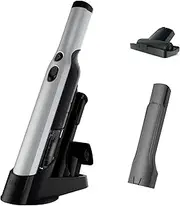 [Shark] WANDVAC Cordless Hand Vac, Lightweight and Portable at 1.4 lbs. with Powerful Suction, Charging Dock, New Furfins Tool for Pet & Home, Pearl White, WV201WH