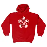 Rock Paper Scissors White - Funny Novelty Hoodies Hoodie