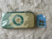 Nintendo Switch Legend of Zelda tears of kingdom Green Carry Case + Grip Caps