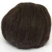 Shetland Top (Natural Black) 100g Wool Roving Spinning Fibre Felting