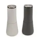 Joseph Joseph Milltop Salt and Pepper No-Spill Mill Set Dark Grey / Light Grey