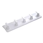 3M Command Non Trace Multi Function Long Bar Hook White Chech Hooks & Hangers