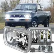 For 1995- 1996 1997 Nissan Pickup Hardbody LED Headlight Hi/Lo Sealed Beam 7x6" (for: Toyota)