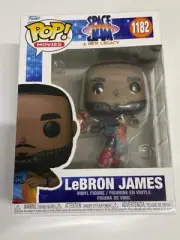 Space Jam A New Legacy Funko Pop Vinyl LeBron James 1182 with Pop Protector