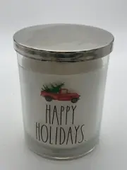 Rae Dunn HAPPY HOLIDAYS Truck RDC32 Mistletoe & Tinsel Christmas Candle - 2020