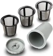 WOTOW Reusable Coffee Filter Set for K Cups Replacement Filter for Keurig My ...
