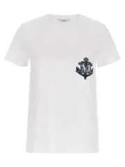 [Max Mara] Max Mara-Acacia T Shirt Multicolor-Donna M