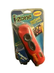 New Vintage Polaroid I-Zone Camera – Instant Photos & FM Radio, Red