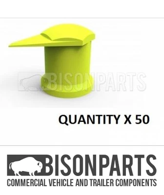 *32MM X 50 UNIVERSAL LONG REACH DUSTITE WHEEL NUT COVER INDICATOR BP110-200 X 50