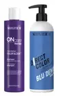 Colour Hair Shampoo & Ammonia Free Professional Pre-Mixed Colour – Blue