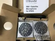 NEW PAIR OF SHORETEL SM-1 SATELLITE MICROPHONE FOR IP655 630-1082-03