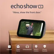 Echo Show 5 Smart Display, Clearer Sound & 2X Bass, Alexa Enabled