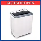 5KG Mini Portable Twin Tub Washing Machine Laundry Spin Wash Washer Dryer Combo