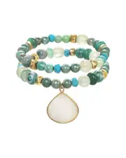 Rachel Reinhardt Gemstone Stretch Bracelet
