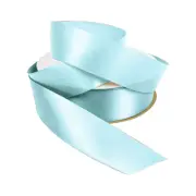 Premium Satin Ribbon - 25mm x 30metres - Florists Gift Packaging - Light Blue