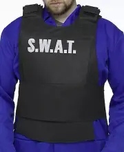 S.W.A.T. SWAT Police Officer Military Vest Adult Costume Accessory