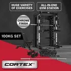 NEW CORTEX SM-26 6-in-1 Power Rack with Dual Stack Smith & Cable Machine with 48