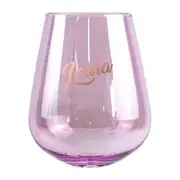 2pc Laura Stemless 13cm/600ml Wine Glass Cocktail Party Drinking Tumbler Set