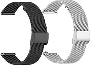 [ISOUDE] 2pcs For Garmin Vivoactive 3 4 4S Strap Venu SQ Band Forerunner 245 645 Bracelet Watch Accessoires Vivoactive3 Music Correa