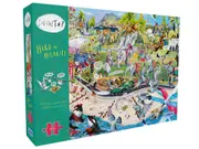 Gibsons Snowtap Herd of Hilarity Jigsaw Puzzle 1000 Pieces (GIB071382)