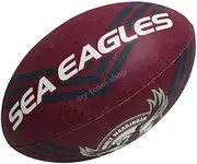 Steeden Manly Sea Eagles - Size 5 - NRL Supporter Football