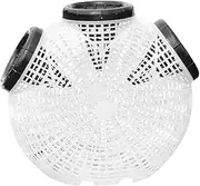 Fishing Trap Basket – Portable Shrimp Cage Tool, Lightweight Minnow Net Design | 10.6inch Multi-Slot Fish Catching Gear, Heavy Duty Crayfish Holder, Foldable Basket During Lake Trip