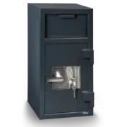 Hollon FD-2714K B-Rated Boltable Depository Safe, Dual Custody Key
