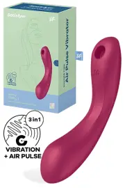 Satisfyer Curvy Trinity 1 Multifunction 6.9" 3 in 1 Vibrator