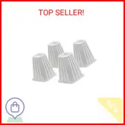 Honey-Can-Do STO-01006 Stackable Bed Risers, 4-Pack, White 300 lbs