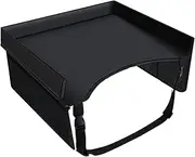 Children's Car Seat Tray - Children with Tachograph, Car Seat Tray, Portable Snack Table with Adjustable Strap, Drawing Board, Tablet Holder for Road Trips, Family Travel, Easy to Modify
