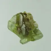 green Demantoid Garnet crystal, cluster specimen, Madagascar, 9.8 cts #35