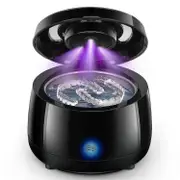 Ultrasonic Retainer Cleaner for Dentures, 43kHz/180ml Professional Dental Ultrasonic Cleaner, Sonic