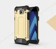 MCC Shockproof Samsung Galaxy A7 2017 Heavy Duty Tough Case Cover A720 [Gold]
