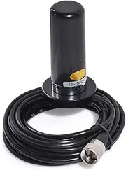 [Eightwood] Dual Band VHF UHF Ham Mobile Radio Antenna PL259 with Magnetic Base 5M Cable for Ham Radio Amateur Radio Mobile