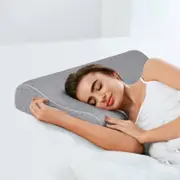 Dreamz Bamboo Charcoal Memory Foam Pillows 2-Pack - Grey