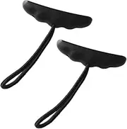 2pcs Universal Kayak Carry Grip Handle Pull Handle with Braided Cord