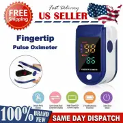 Finger Tip Pulse Oximeter Blood Oxygen Sensor tester SpO2 Heart Rate Monitor