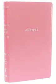 Nkjv Gift And Award Bible Leatherlook Pink Red Letter Comfort Print