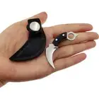 Portable Mini Pocket Knife Keychain Blade Opener Cutter Tool with PU Bag Gift