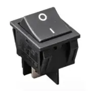 Reliable Rectangular Latching DPST Rocker Switch 4 Pin Easy to Install