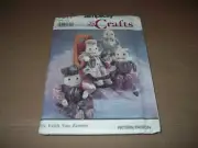 Simplicity Crafts Pattern 7311 Stuffed Egghead Dolls with Clothes ~ Uncut