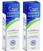2 X HEAD & SHOULDERS PERSISTENT DANDRUFF SHAMPOO SCALP RELIEF 130mL